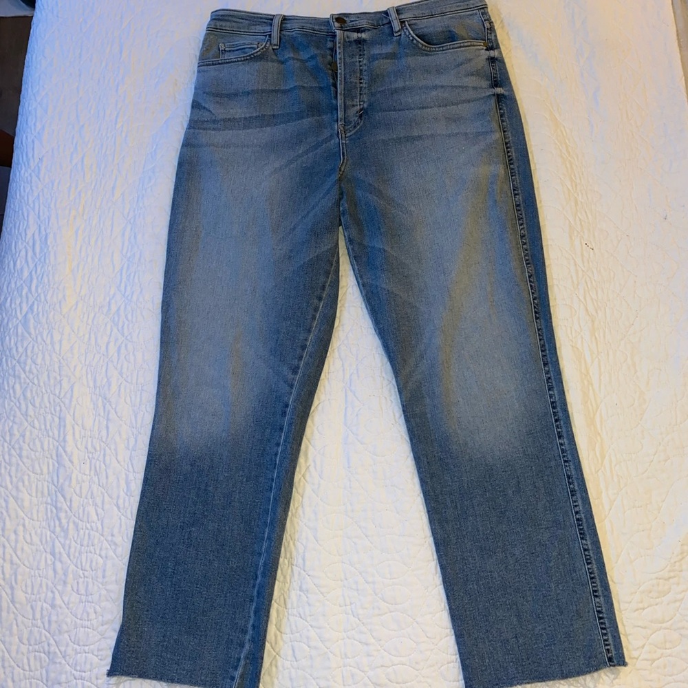 A.N.A High Rise Straight Jeans
